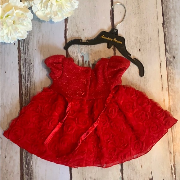 Sweet Heart Rose Red Roses Dress - Picture 3 of 8